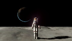 Moon surface