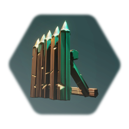 Dungeon Element - Wood Barrier