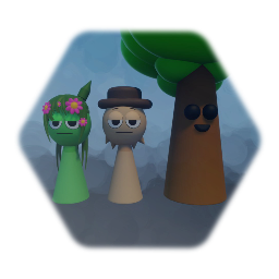 3D Sprunki Model Pack 2