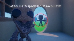 Sacboi meets his favourite Speedrunner. (he gone!1!!!)