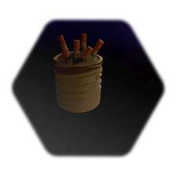 Cigarette butt can