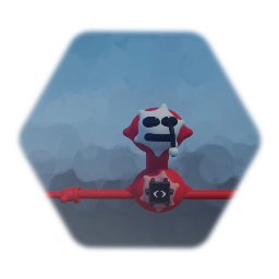 Behind you