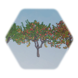 Realistic Micintosh Apple Tree