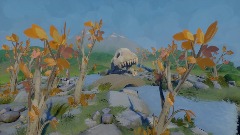 In a valley far away