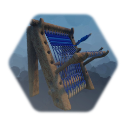 Warp-Weighted Weaving Loom, Medium