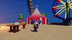 Piggy Crossing : clownys carnival