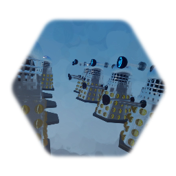 Little amy of darleks flying around