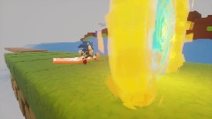 Sonic: Time travel DEMO Title screen