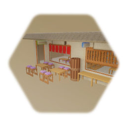 Restaurant and Market stores