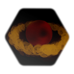 Spinning Ringed Planet