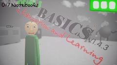 Baldi's Basics Engine v2 unfinished