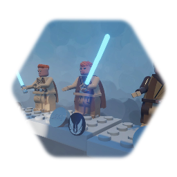 STAR WARS  Lego MINIFIGURE all of OBI WAN KENOBE padawan& jedi