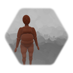 Full Figured Plus-Sized Black Female Puppet Base 2