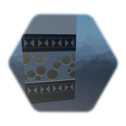 Modern Wall (Gold Bubbles)