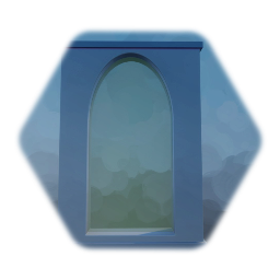 Tall Regal Interior Wall With Window