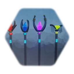 Elemental Staffs