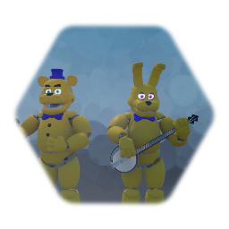 Fredbear and Spring bonnie