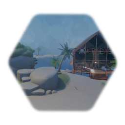 Slender Jr's House Cabin Island