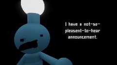 A not so pleasant to hear announcement