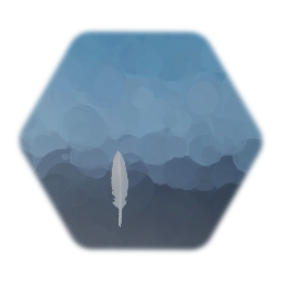 White feather <clue> [Paint]