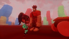 Wreck-it Ralph (2012) - Vanellope Win Scene recreation