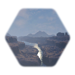 Canyon Cliffs and terrain.