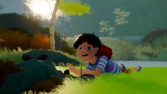 A screenshot taken in Dreams. 1 of 3.