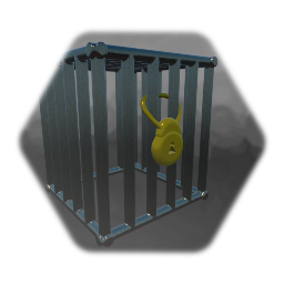 Cage with lock