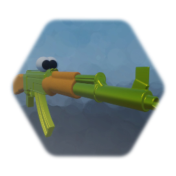 Stumpy the friendly AK-47