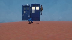 Sonics clock  14 with doctor who the doctors crush