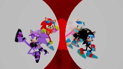 (Speedy&redLightning VS Xavier&Alex) Death battle!