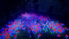 Little glowy ghost garden