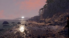 Rocky Beach Sunset