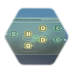 Change detector (increase/decrease)