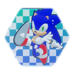 Modern Sonic Stylized