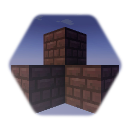 Nether Bricks Block · Minecraft *(Opaque Square Flecked!)*