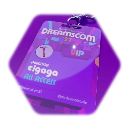 #DreamsCom21 elgaga's Lanyard
