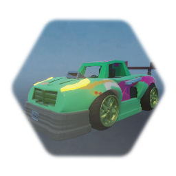 Sports car in my first garage