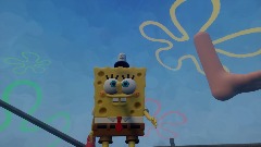 Spongebob in random land