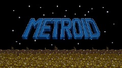 Metroid 1 title screen