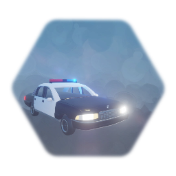 Police Car Prop Basic Detail