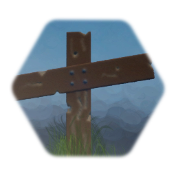 Wood cross