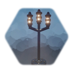 Tri Lamp Post