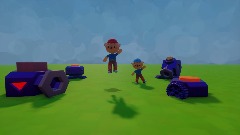 Duo de gatos eliminarobots