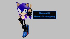 (AY) Photos with Pheonix The Hedgehog