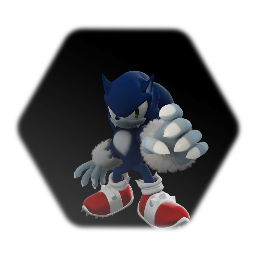Sonic The Werehog CGI Rig Model V1.1