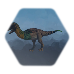 The Isle Carnotaurus Swamp Skin.