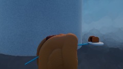 Dog man mothering heights