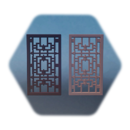 Chinese Window Grate