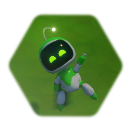 green Astro Bot